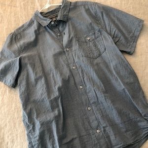 Blue Short-Sleeve Shirt